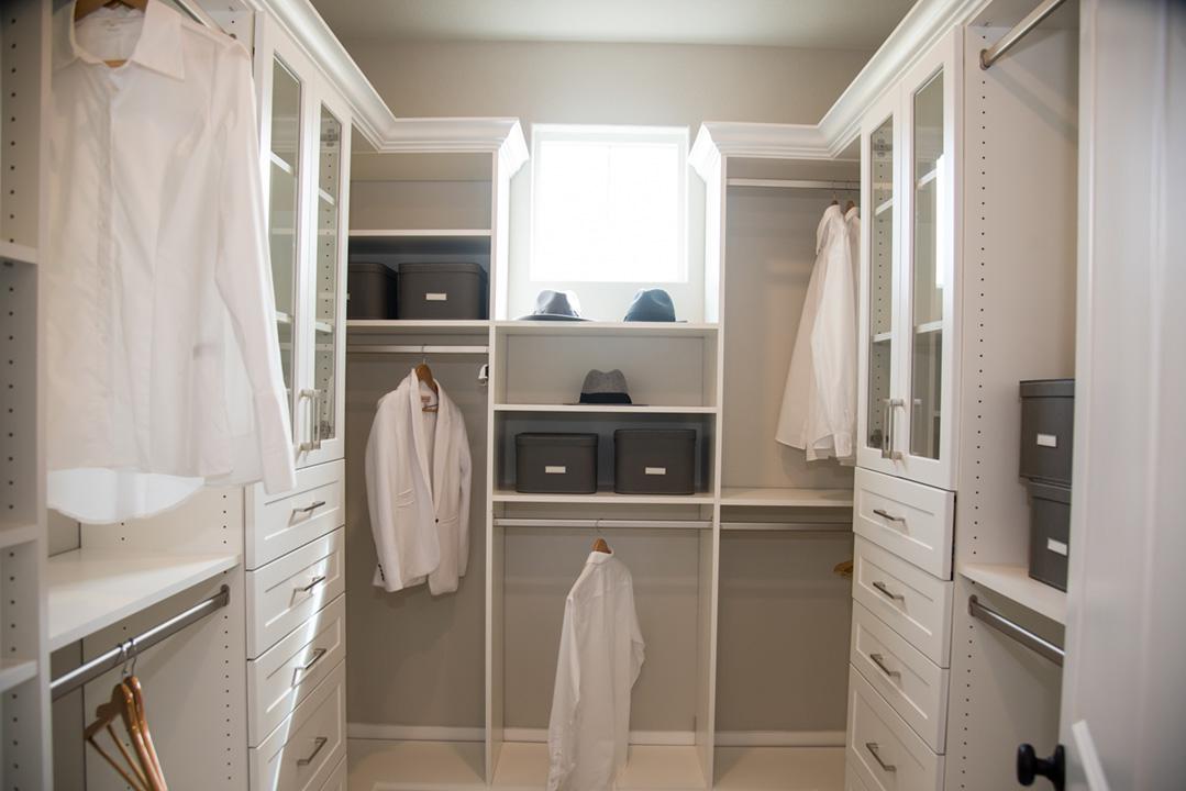 Master Bedroom Closet at Park View by The New Home Company